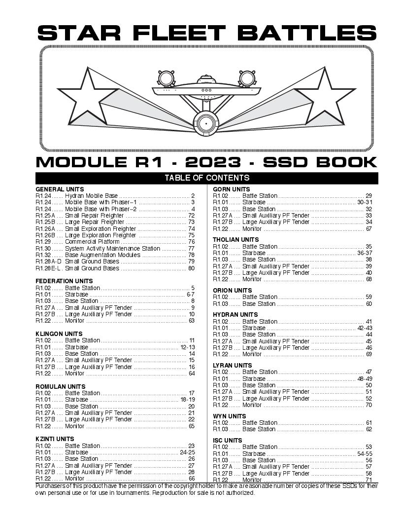 Module R1 SSD Book 2023